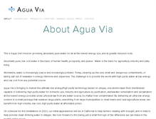 Tablet Screenshot of aguavia.com